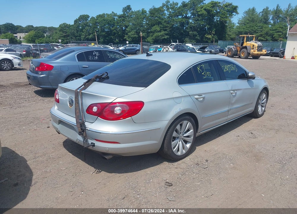 2009 VOLKSWAGEN CC VR6 VIN: WVWGU73CX9E542367