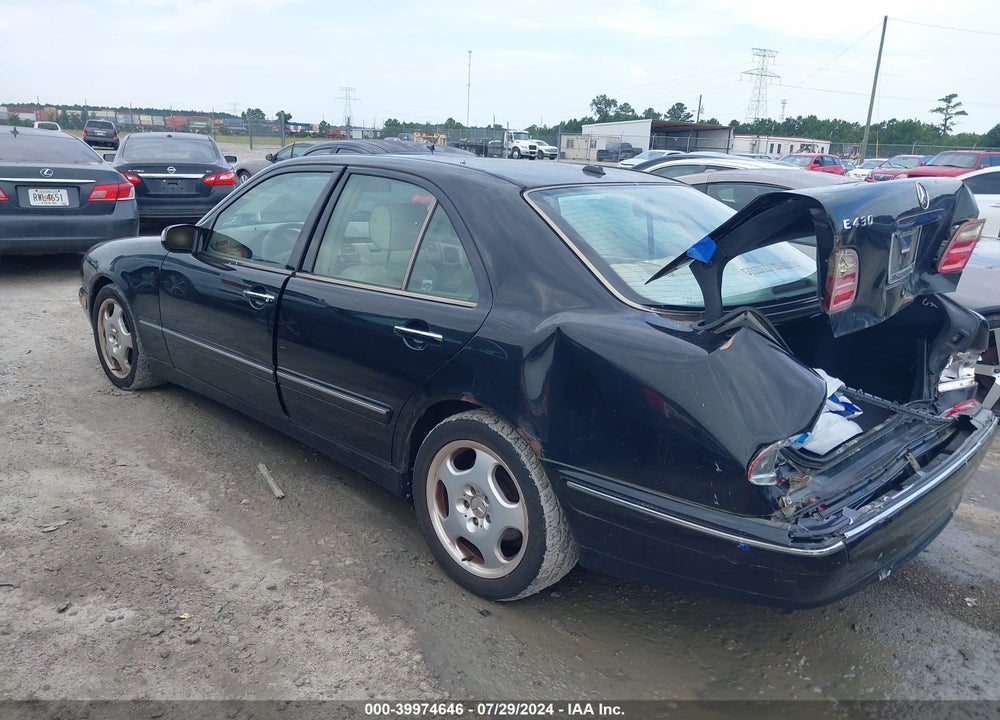 2002 MERCEDES-BENZ E 430 SPECIAL EDITION VIN: WDBJF70J72B487580