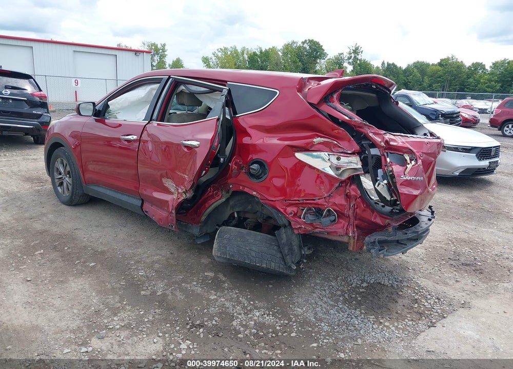 2013 HYUNDAI SANTA FE VIN: 5XYZT3LB0DG023307