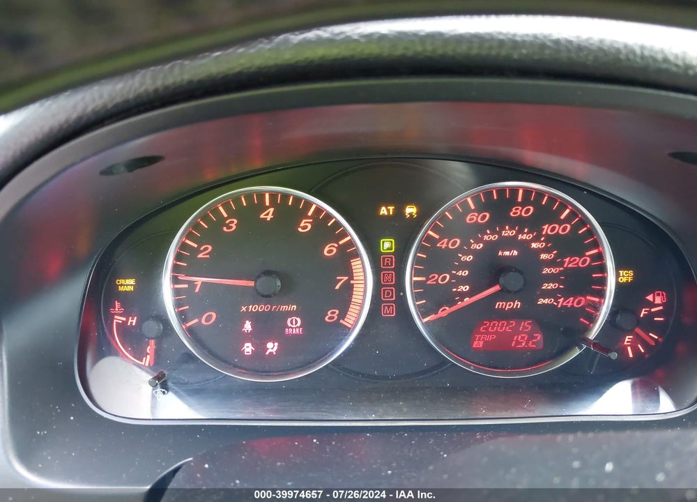 2004 MAZDA 6 S VIN: 1YVHP84D145N50109