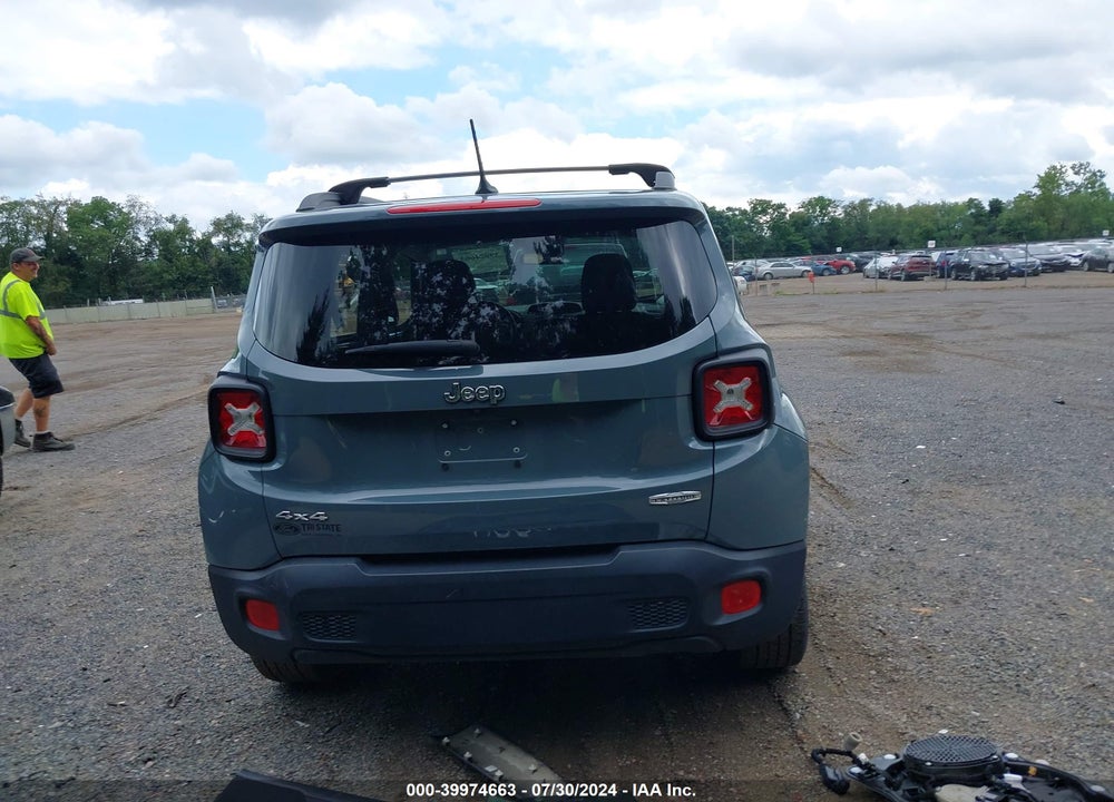 2017 JEEP RENEGADE LATITUDE 4X4 VIN: ZACCJBBB8HPF22336
