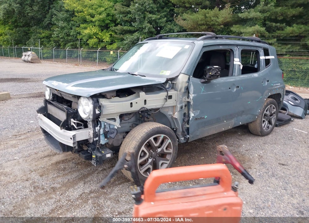 2017 JEEP RENEGADE LATITUDE 4X4 VIN: ZACCJBBB8HPF22336