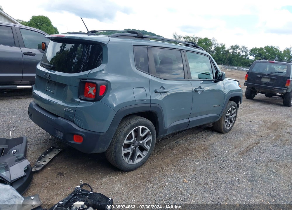 2017 JEEP RENEGADE LATITUDE 4X4 VIN: ZACCJBBB8HPF22336