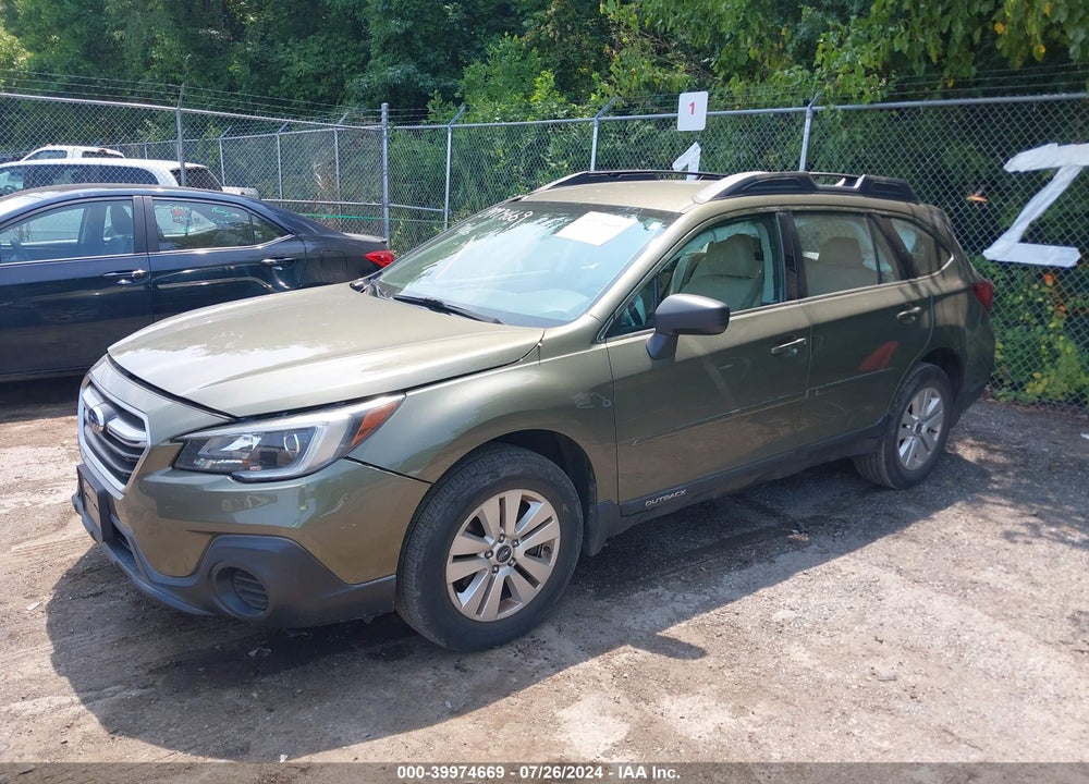 2018 SUBARU OUTBACK 2.5I VIN: 4S4BSAAC6J3290497
