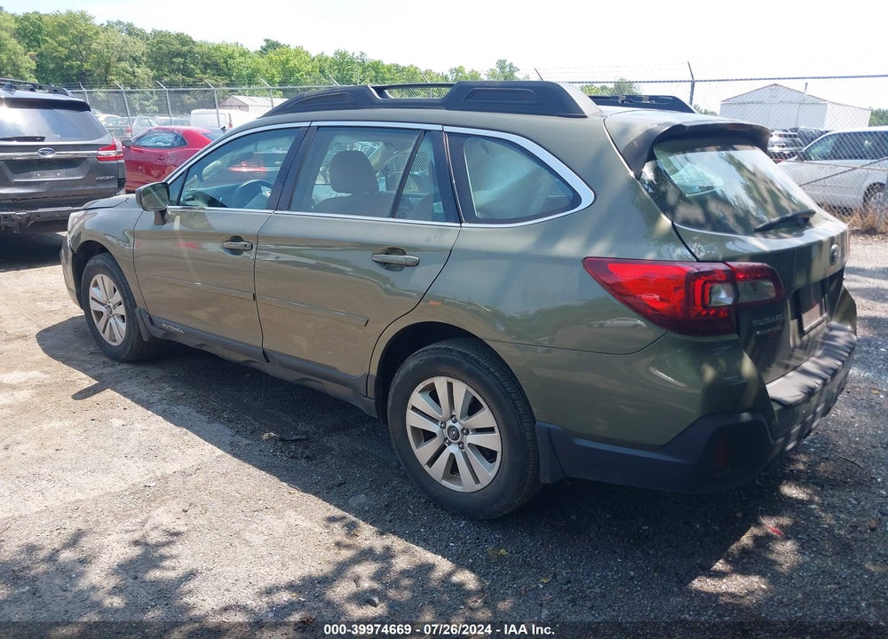 2018 SUBARU OUTBACK 2.5I VIN: 4S4BSAAC6J3290497