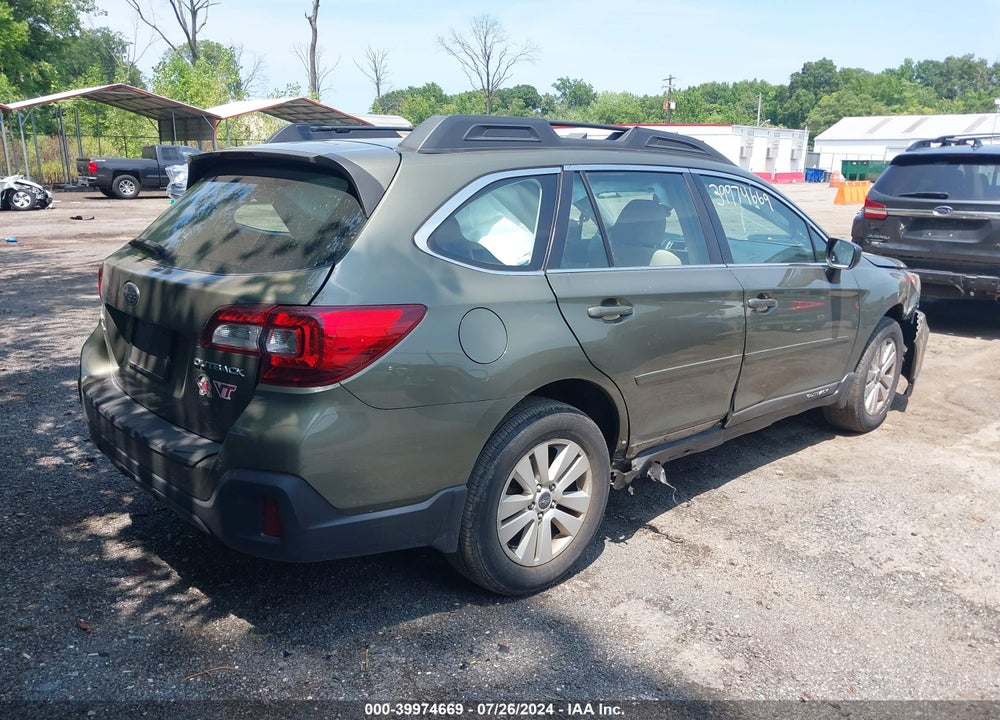 2018 SUBARU OUTBACK 2.5I VIN: 4S4BSAAC6J3290497