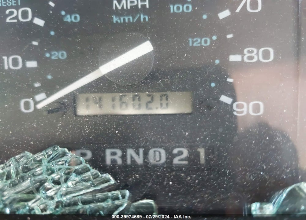 1997 FORD AEROSTAR VIN: 1FMDA11U3VZA27391