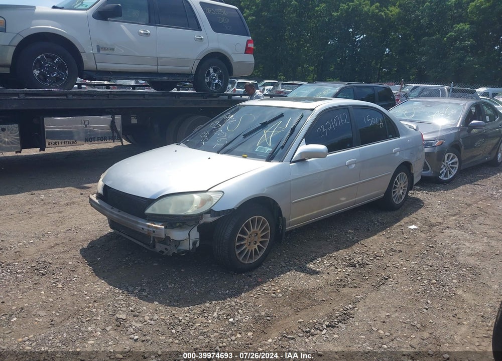 2005 HONDA CIVIC EX VIN: 2HGES26765H592153