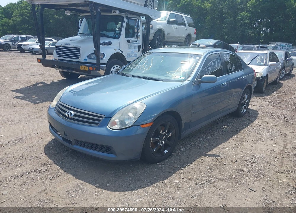 2006 INFINITI G35X VIN: JNKCV51F66M600830