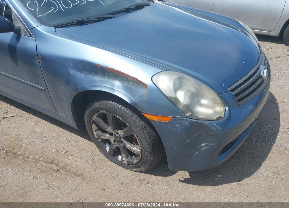 2006 INFINITI G35X VIN: JNKCV51F66M600830
