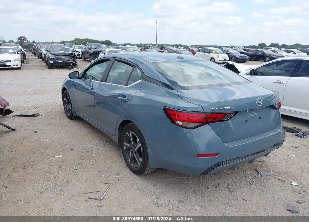2024 NISSAN SENTRA SV XTRONIC CVT VIN: 3N1AB8CV1RY260708