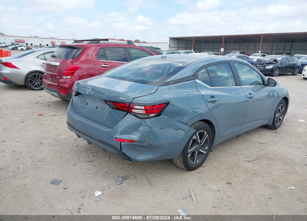2024 NISSAN SENTRA SV XTRONIC CVT VIN: 3N1AB8CV1RY260708
