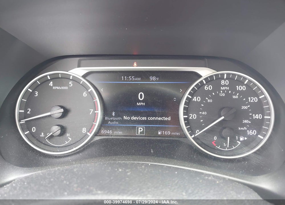 2024 NISSAN SENTRA SV XTRONIC CVT VIN: 3N1AB8CV1RY260708