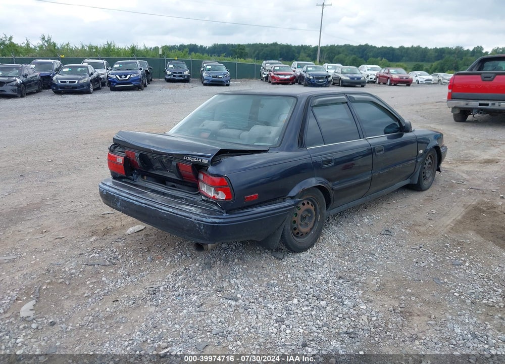 1991 TOYOTA COROLLA VIN: 2T1AE94A3MC082086