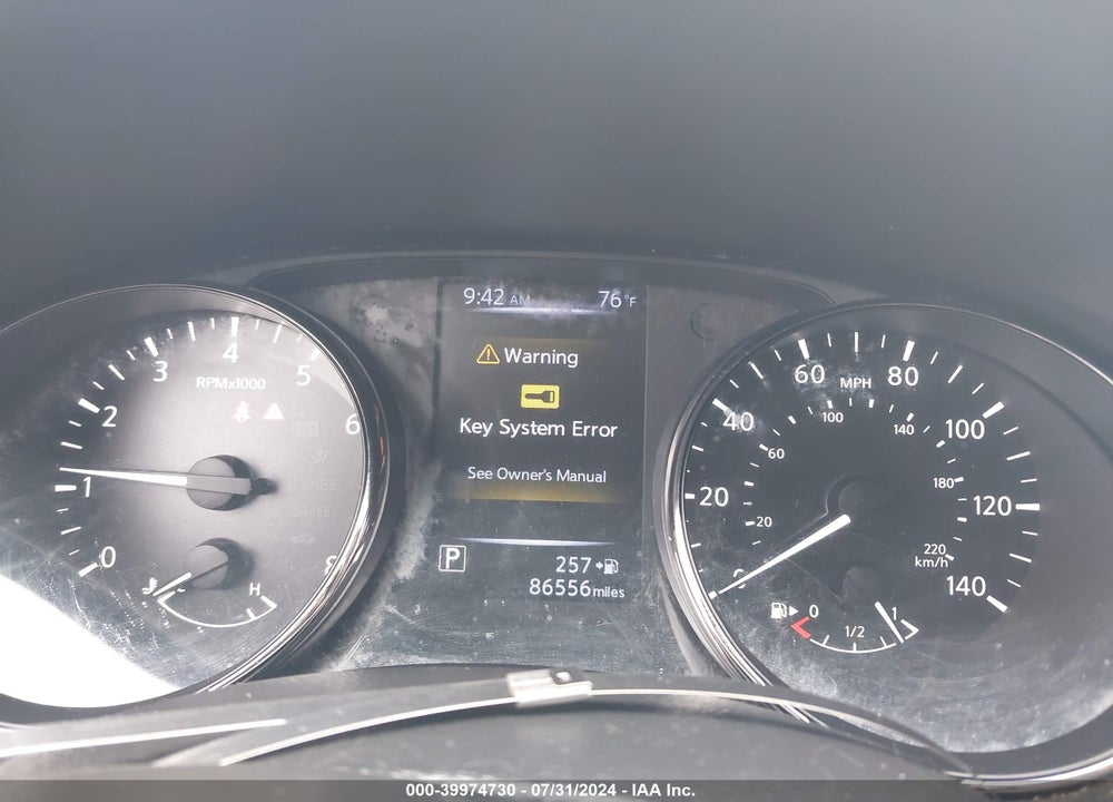 2017 NISSAN ROGUE SPORT SL VIN: JN1BJ1CPXHW024452