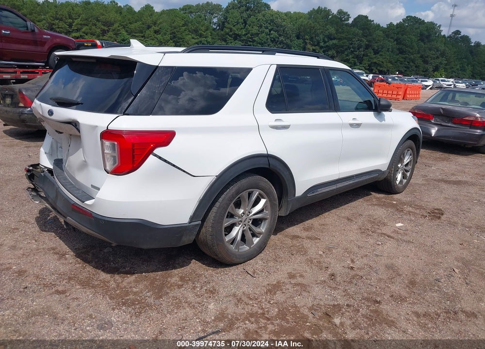 2020 FORD EXPLORER XLT VIN: 1FMSK7DHXLGC74762