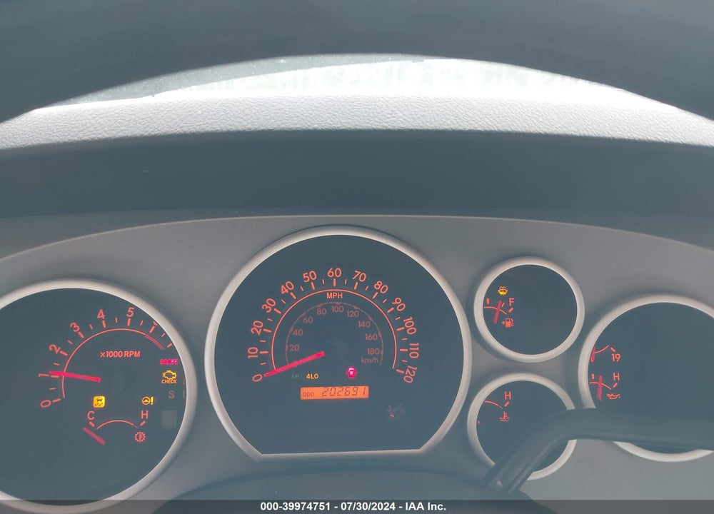 2012 TOYOTA TUNDRA GRADE 4.6L V8 VIN: 5TFUM5F15CX027807