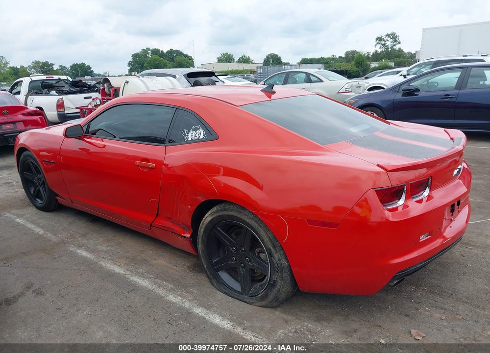 2012 CHEVROLET CAMARO 1LT VIN: 2G1FB1E36C9181587