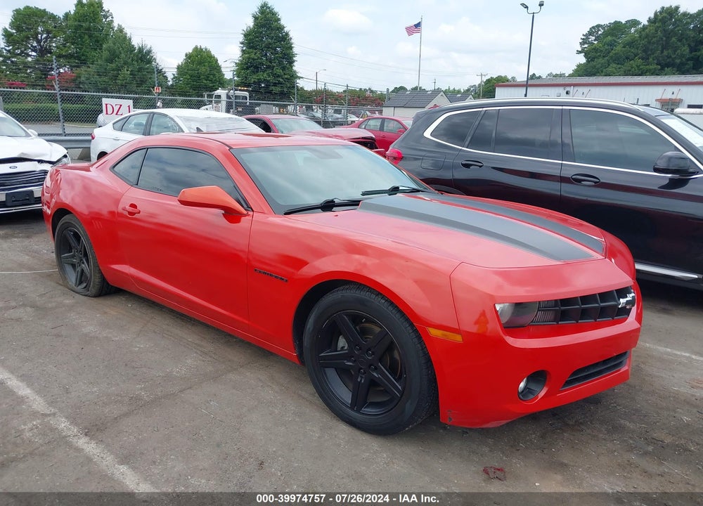 2012 CHEVROLET CAMARO 1LT VIN: 2G1FB1E36C9181587