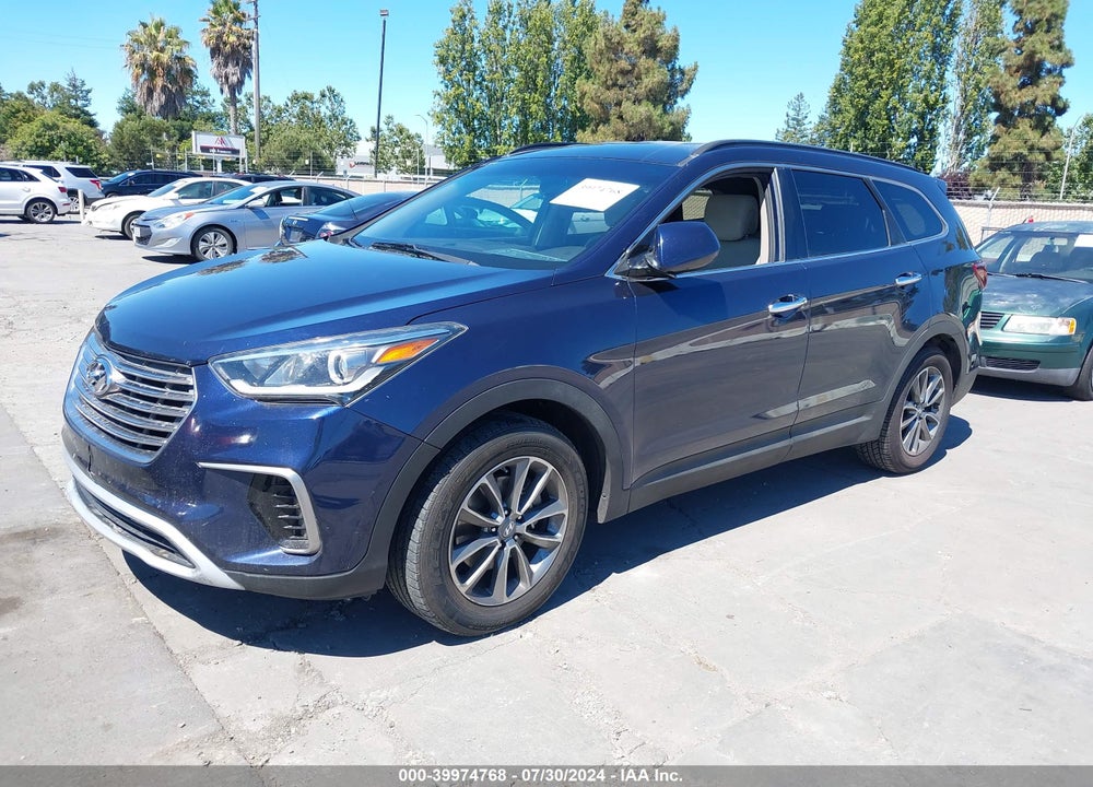 2017 HYUNDAI SANTA FE SE VIN: KM8SM4HF9HU176400