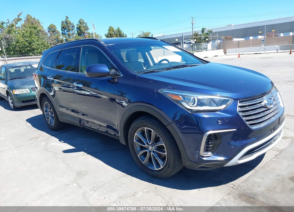 2017 HYUNDAI SANTA FE SE VIN: KM8SM4HF9HU176400