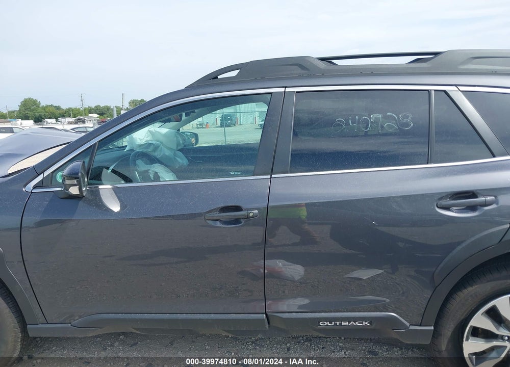 2023 SUBARU OUTBACK LIMITED VIN: 4S4BTANC5P3199219