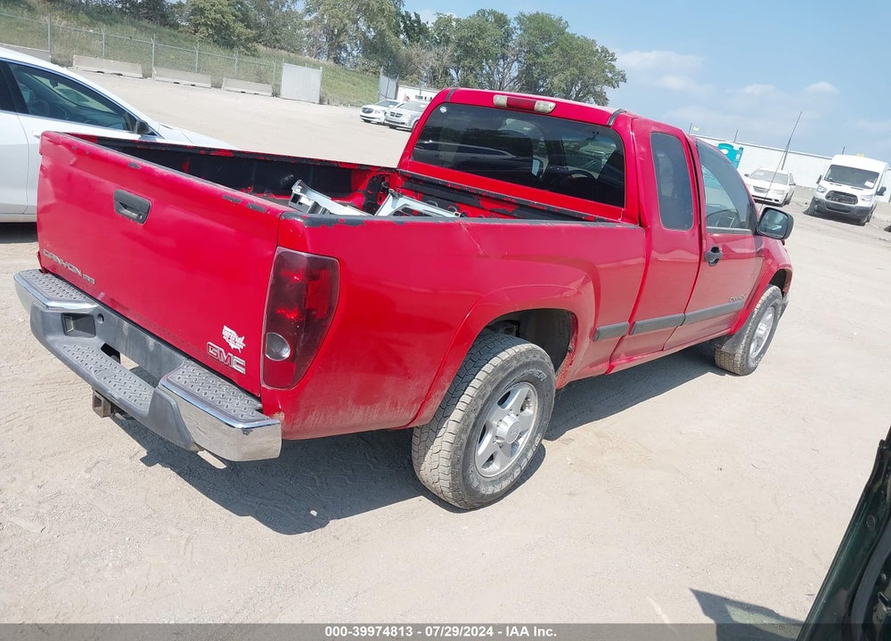 2005 GMC CANYON SLE VIN: 1GTDT196X58160692