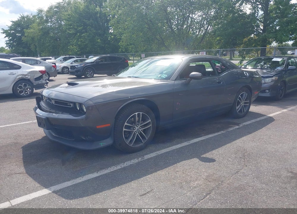 2019 DODGE CHALLENGER GT AWD VIN: 2C3CDZKG1KH652712