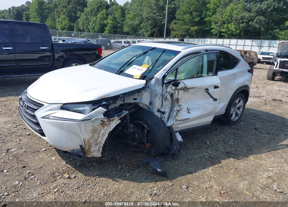 2017 LEXUS NX 200T VIN: JTJYARBZ9H2084008