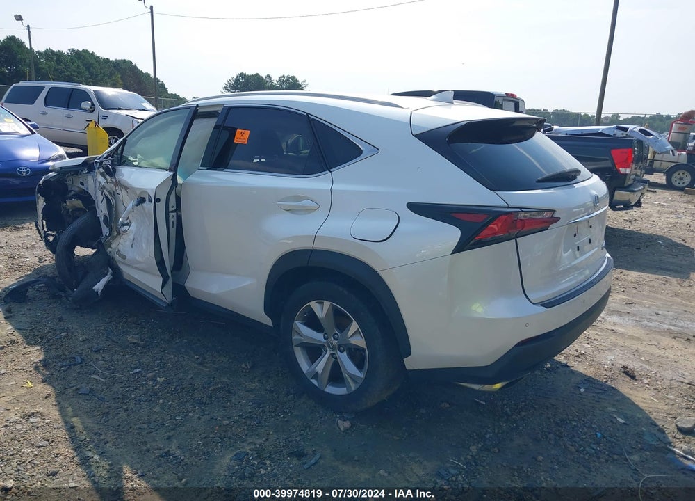 2017 LEXUS NX 200T VIN: JTJYARBZ9H2084008