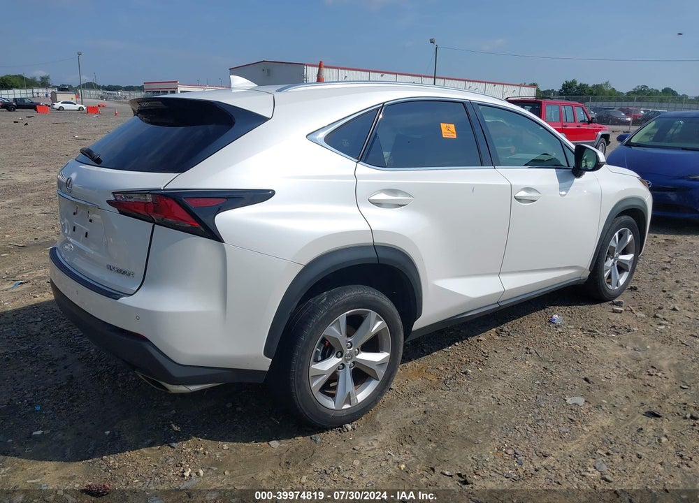 2017 LEXUS NX 200T VIN: JTJYARBZ9H2084008