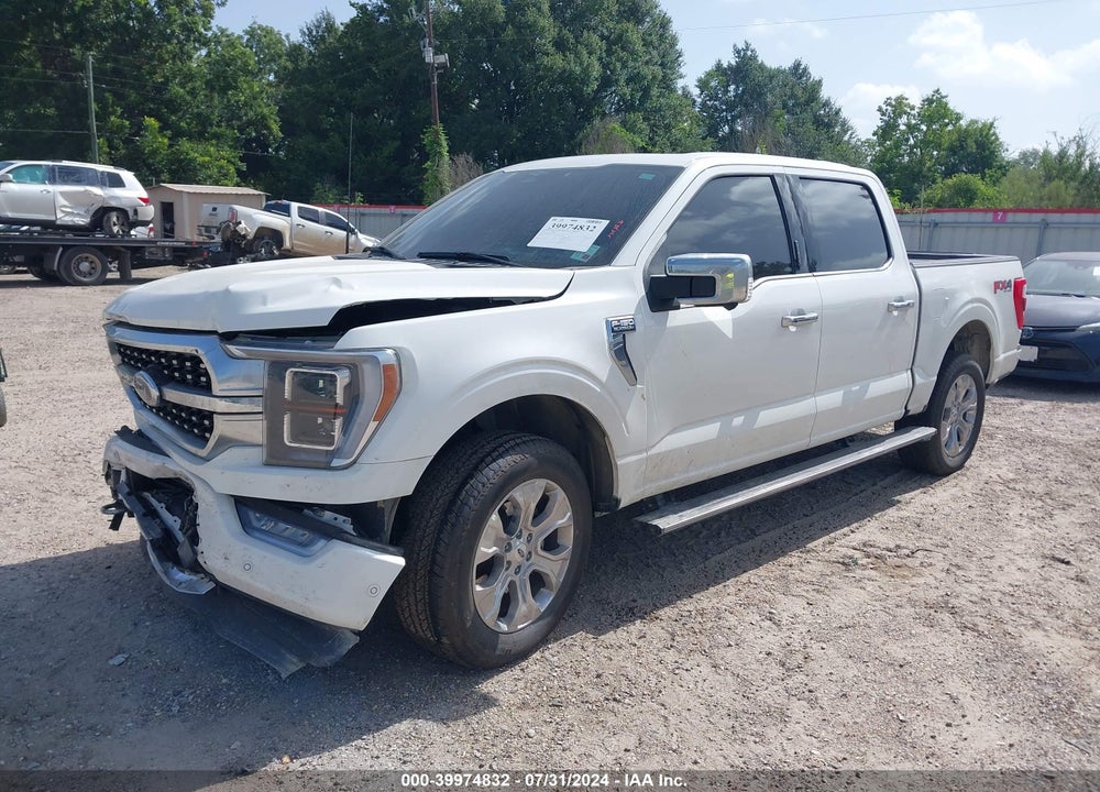 2023 FORD F-150 PLATINUM VIN: 1FTFW1E81PFD20626