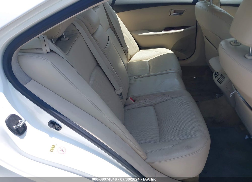 2010 LEXUS ES 350 VIN: JTHBK1EGXA2352800
