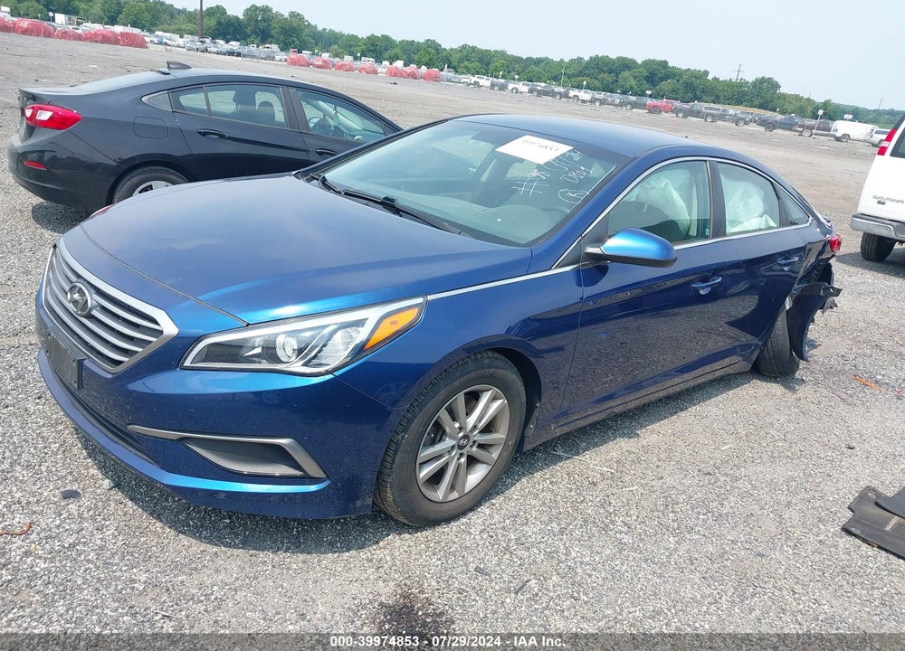 2016 HYUNDAI SONATA SE VIN: 5NPE24AF5GH325833