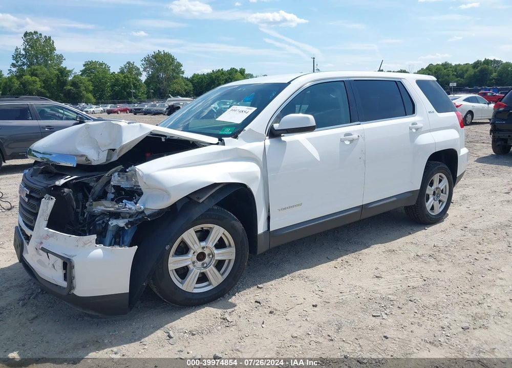 2016 GMC TERRAIN SLE-1 VIN: 2GKFLSEK2G6130200