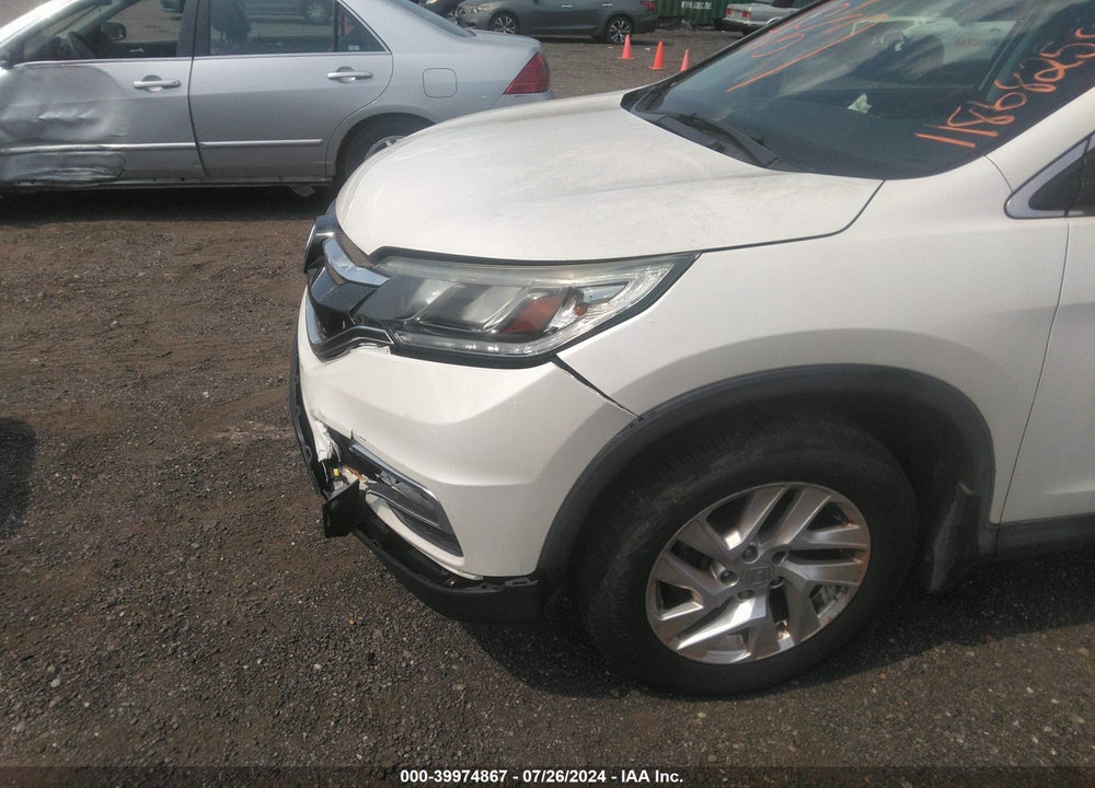 2015 HONDA CR-V EX-L VIN: 5J6RM4H75FL008567