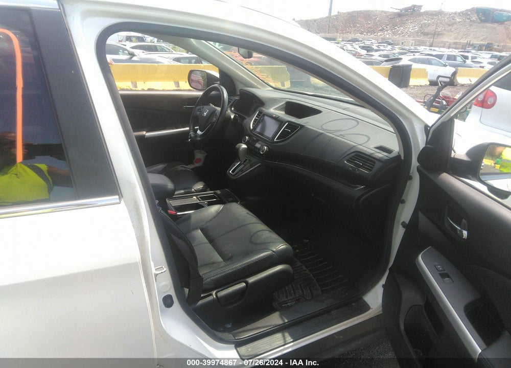 2015 HONDA CR-V EX-L VIN: 5J6RM4H75FL008567
