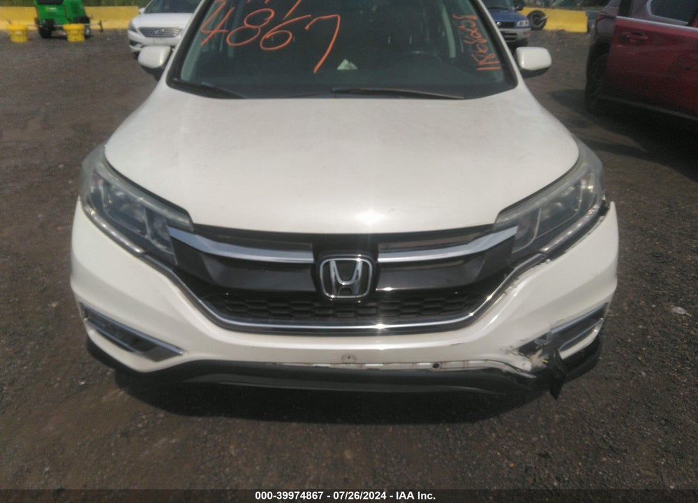 2015 HONDA CR-V EX-L VIN: 5J6RM4H75FL008567
