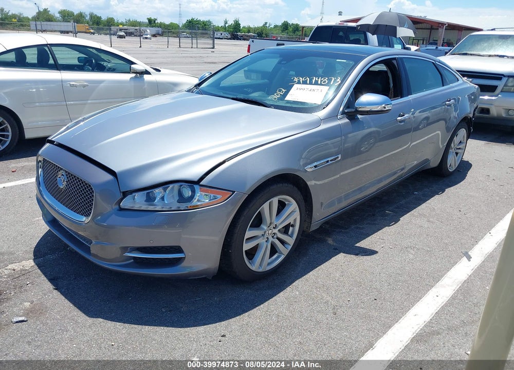 2012 JAGUAR XJ XJL PORTFOLIO VIN: SAJWA2GB3CLV37296