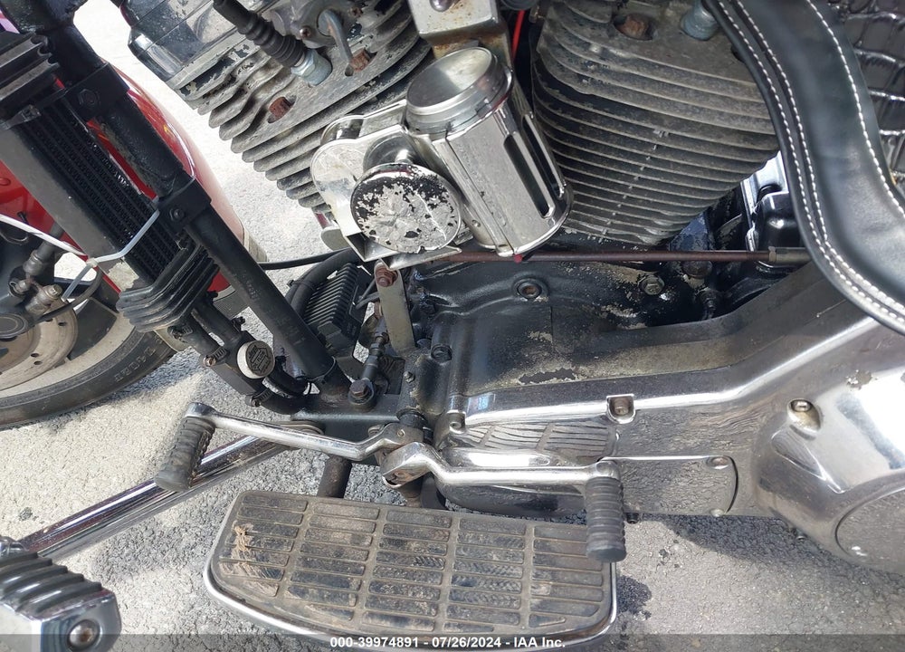 1991 HARLEY-DAVIDSON FLHT CLASSIC VIN: 1HD1DJL18MY500903