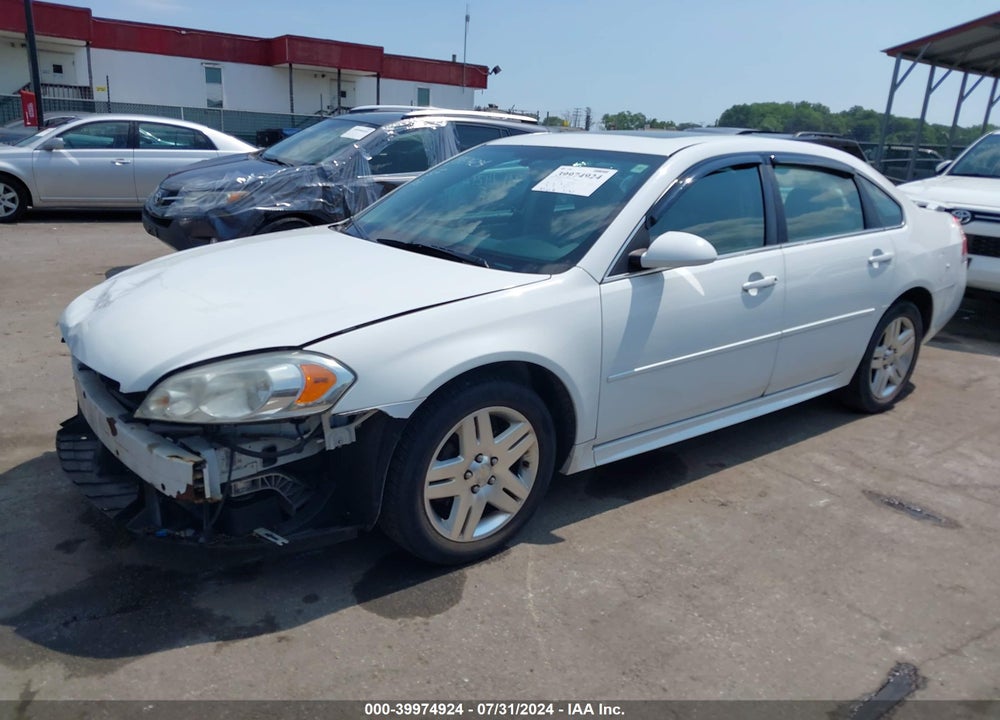 2011 CHEVROLET IMPALA LT VIN: 2G1WG5EK6B1267530