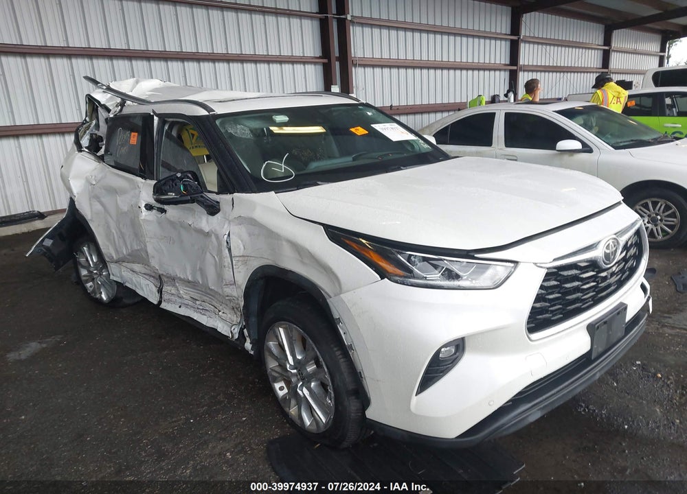 2020 TOYOTA HIGHLANDER LIMITED VIN: 5TDYZRAHXLS008593