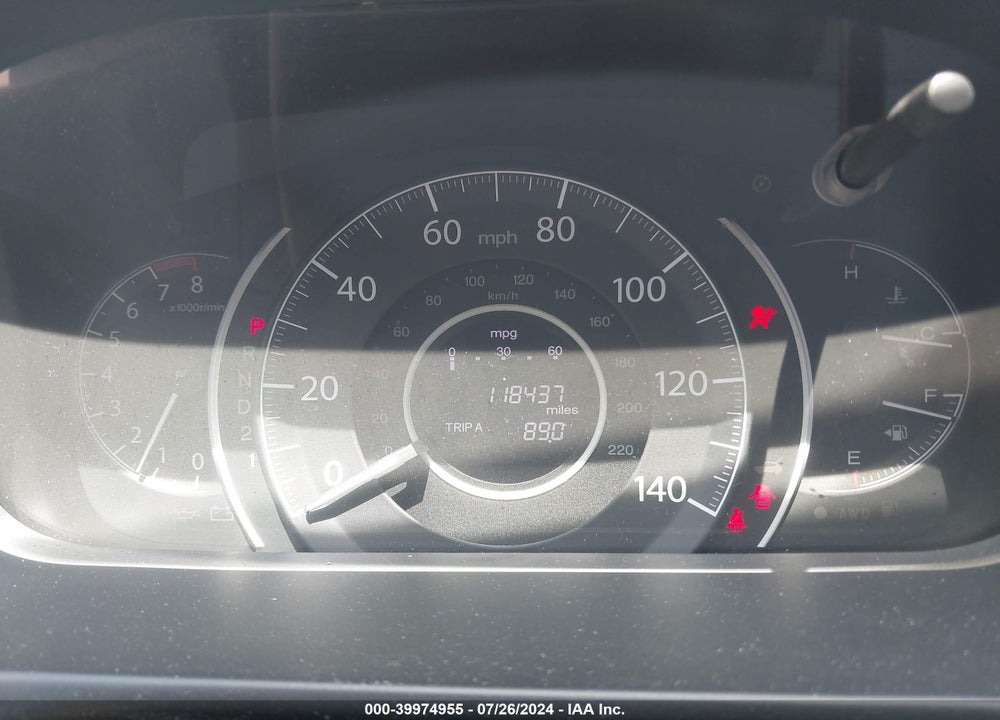 2012 HONDA CR-V EX VIN: 2HKRM4H57CH619060