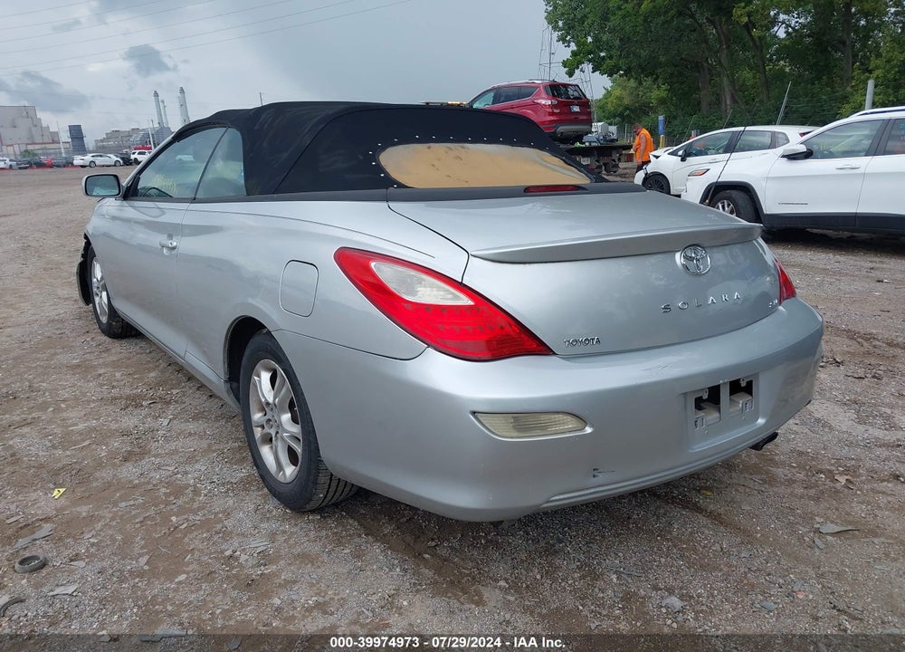 2007 TOYOTA CAMRY SOLARA SE VIN: 4T1FA38P77U134271