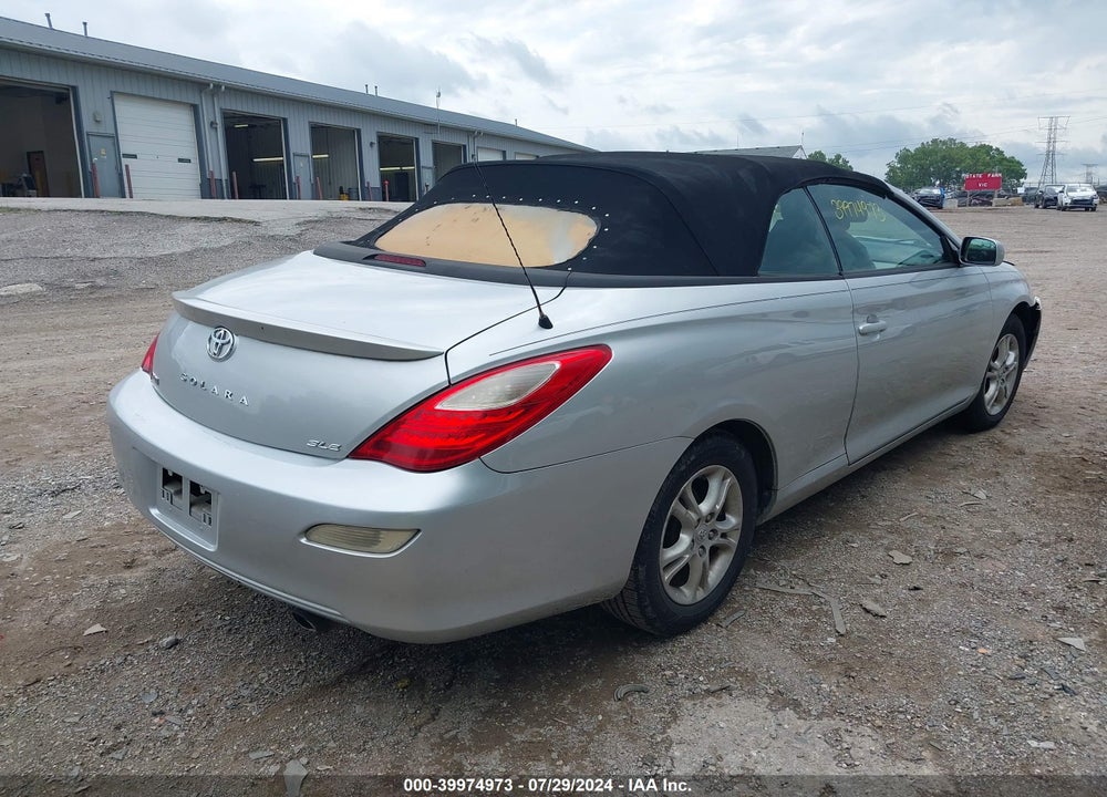 2007 TOYOTA CAMRY SOLARA SE VIN: 4T1FA38P77U134271