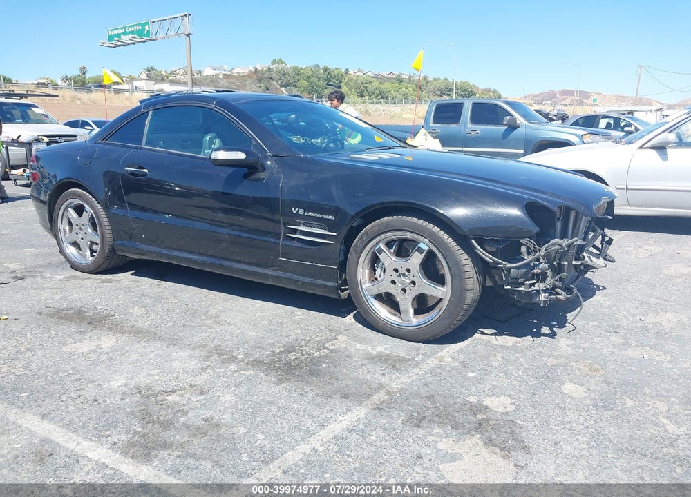 2006 MERCEDES-BENZ SL 55 AMG VIN: WDBSK74F86F112933