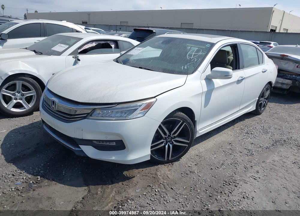 2016 HONDA ACCORD TOURING VIN: 1HGCR3F9XGA026699