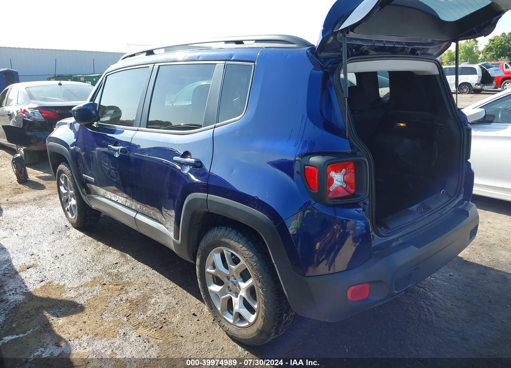2017 JEEP RENEGADE LATITUDE 4X4 VIN: ZACCJBBB2HPG59417