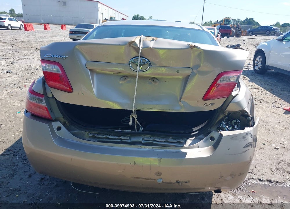 2009 TOYOTA CAMRY LE VIN: 4T4BE46K89R063882