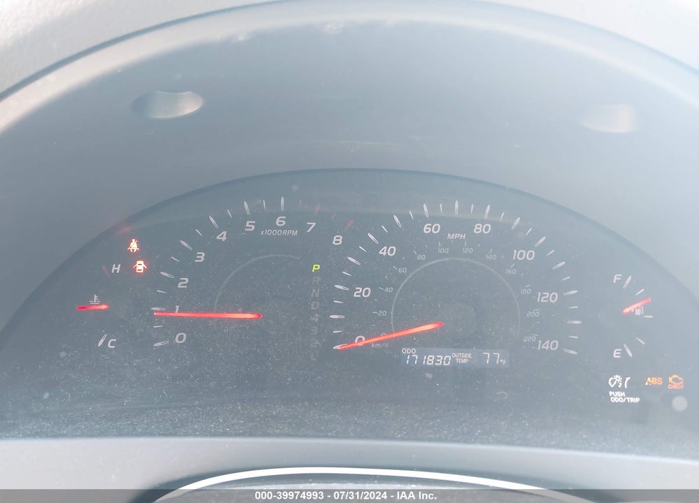 2009 TOYOTA CAMRY LE VIN: 4T4BE46K89R063882